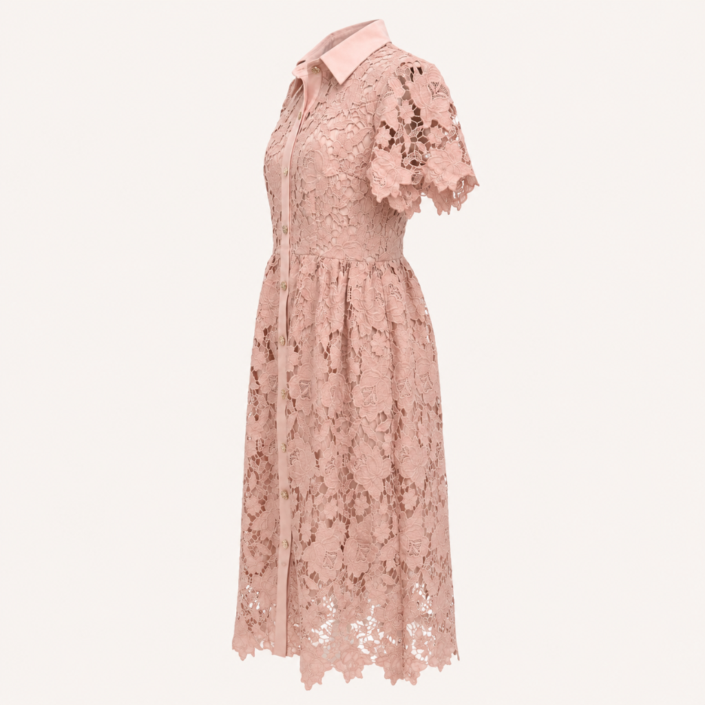 Collared Lace Omi Dress