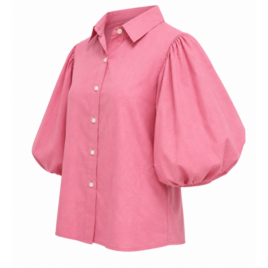 Puffed Sleeve Meadow Top