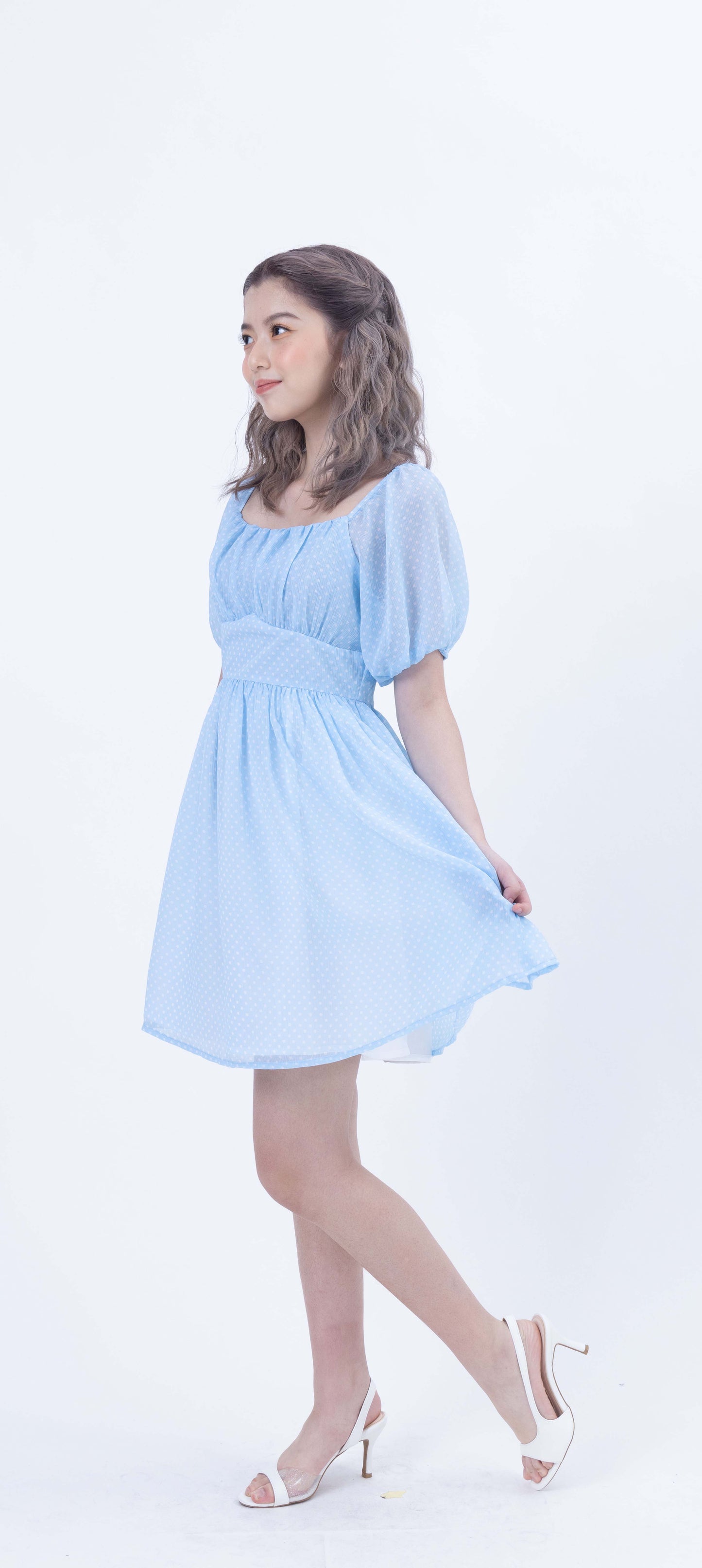 Frilly Classic Milkmaid Dress