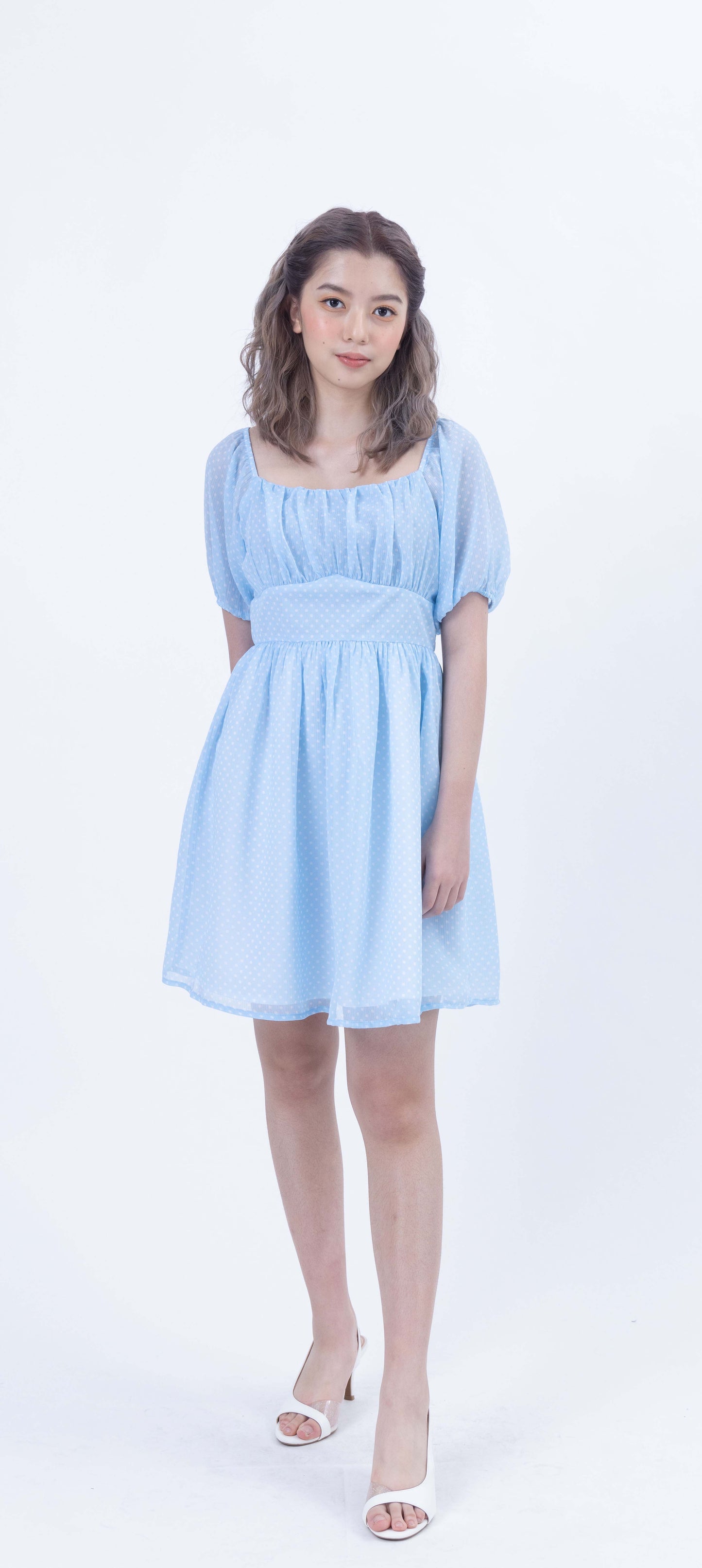 Frilly Classic Milkmaid Dress