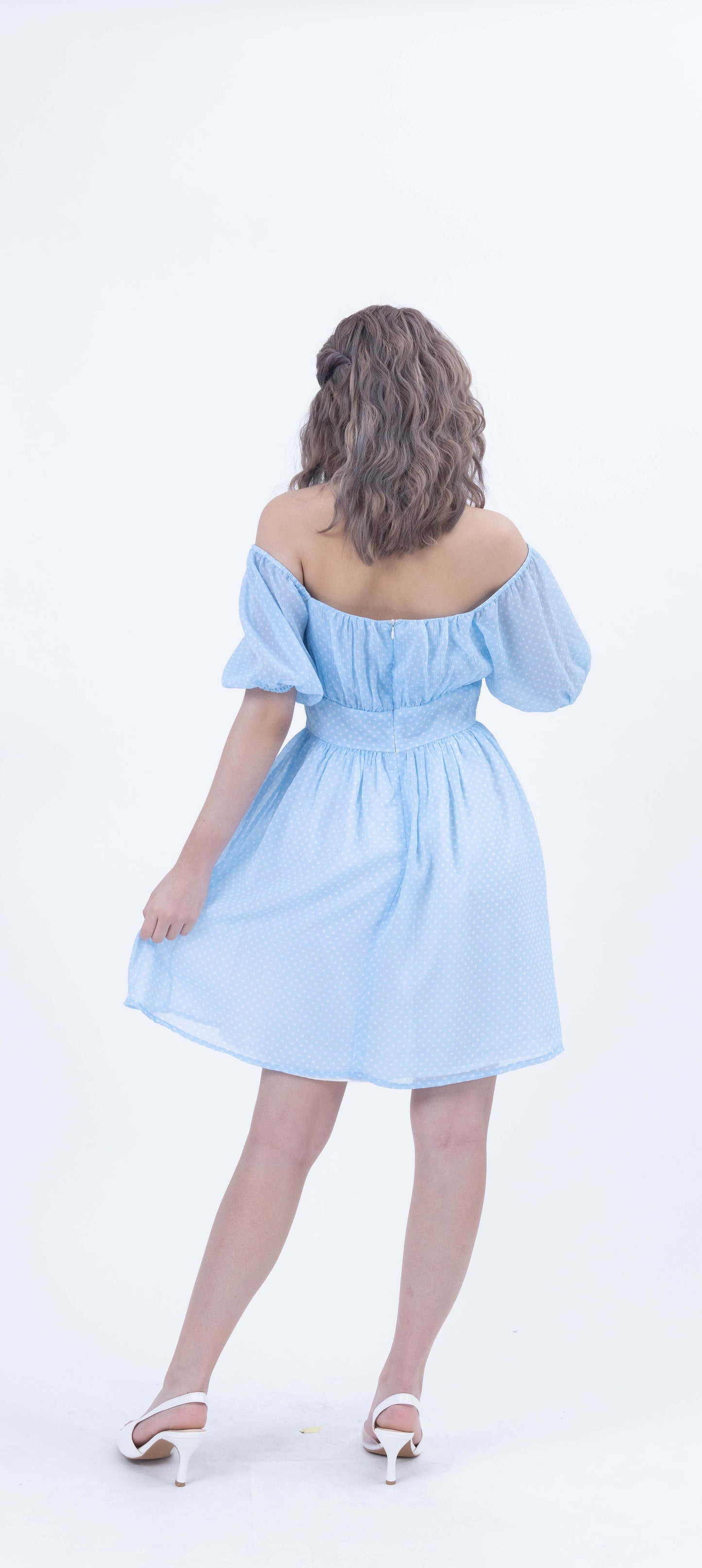 Frilly Classic Milkmaid Dress