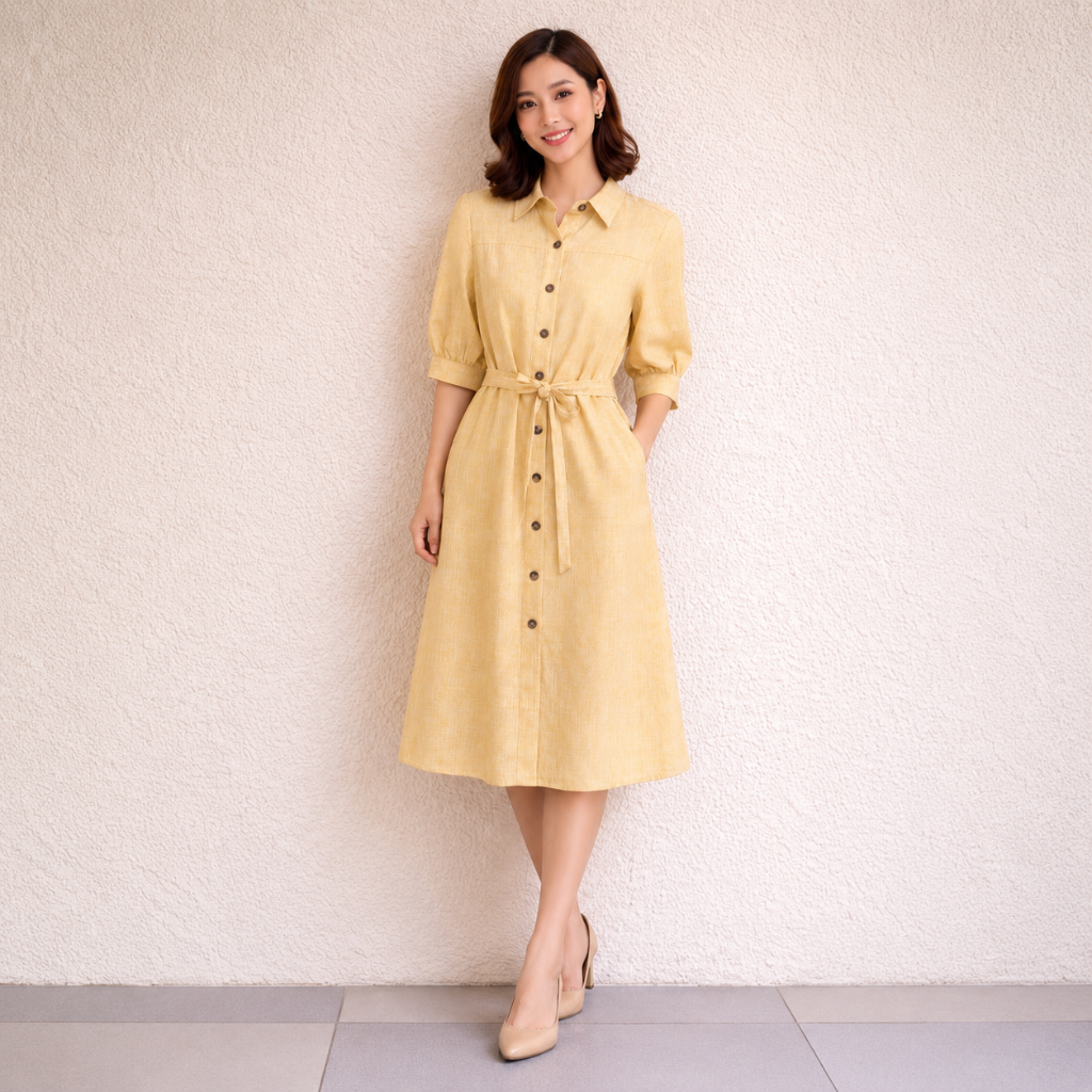Daisy 3/4 Sleeve Dress
