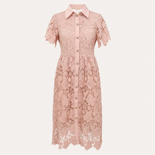 Collared Lace Omi Dress