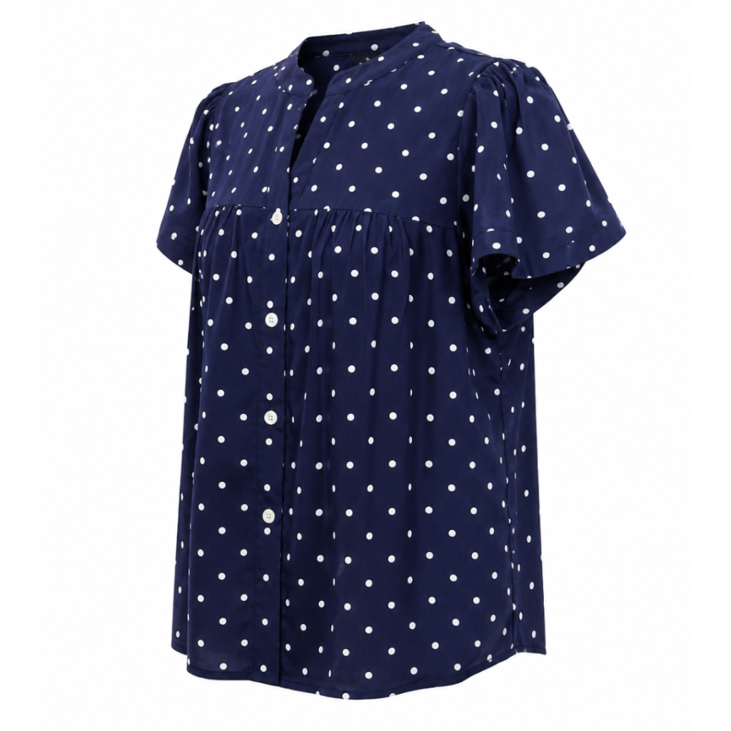 Pokla Navy Top