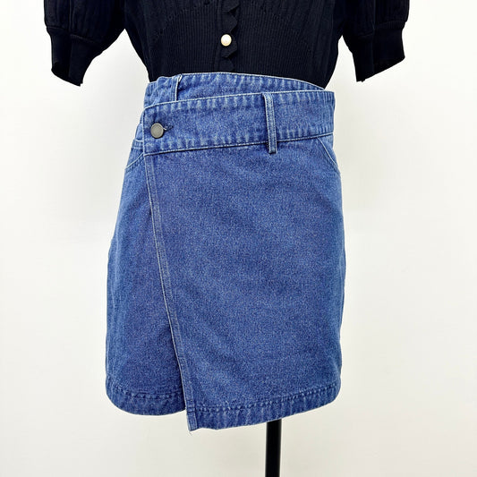 Denim Short Skirt